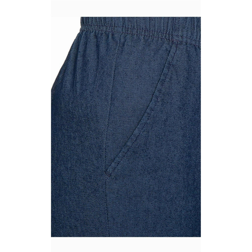 Women's Lightweight Pull-On Denim Jeans with Elastic Waist